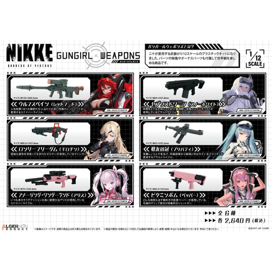 1/12 Goddess of Victory: Nikke GUNGIRL WEAPONS SERIES 勝利女神 妮姬