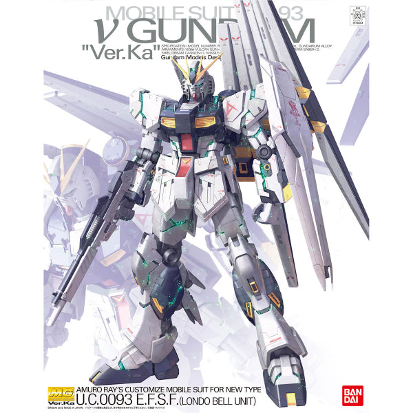 MG 1/100 ν Gundam Ver. Ka 機動戰士 高達 v Nu RX-93