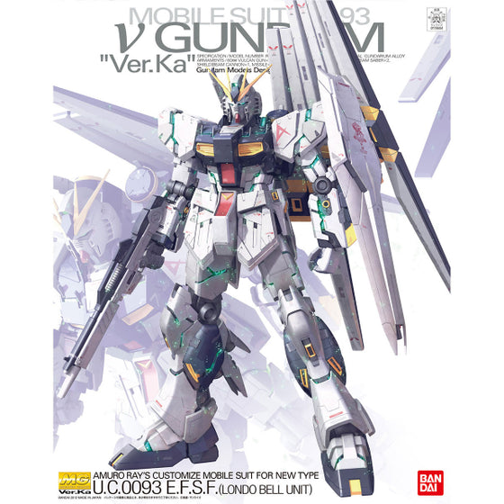 MG 1/100 ν Gundam Ver. Ka 機動戰士 高達 v Nu RX-93