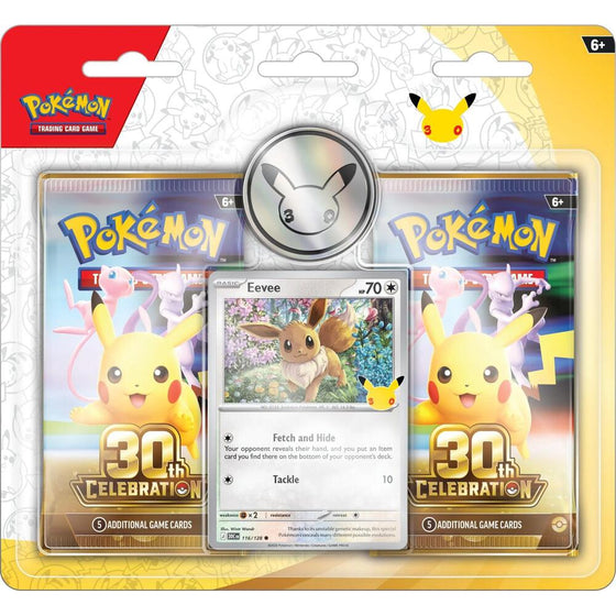 30th Celebration 2-Pack Blister - ME: 30th Celebration (ENG ver.) 寵物小精靈 寶可夢 30周年 對戰咭 PTCG