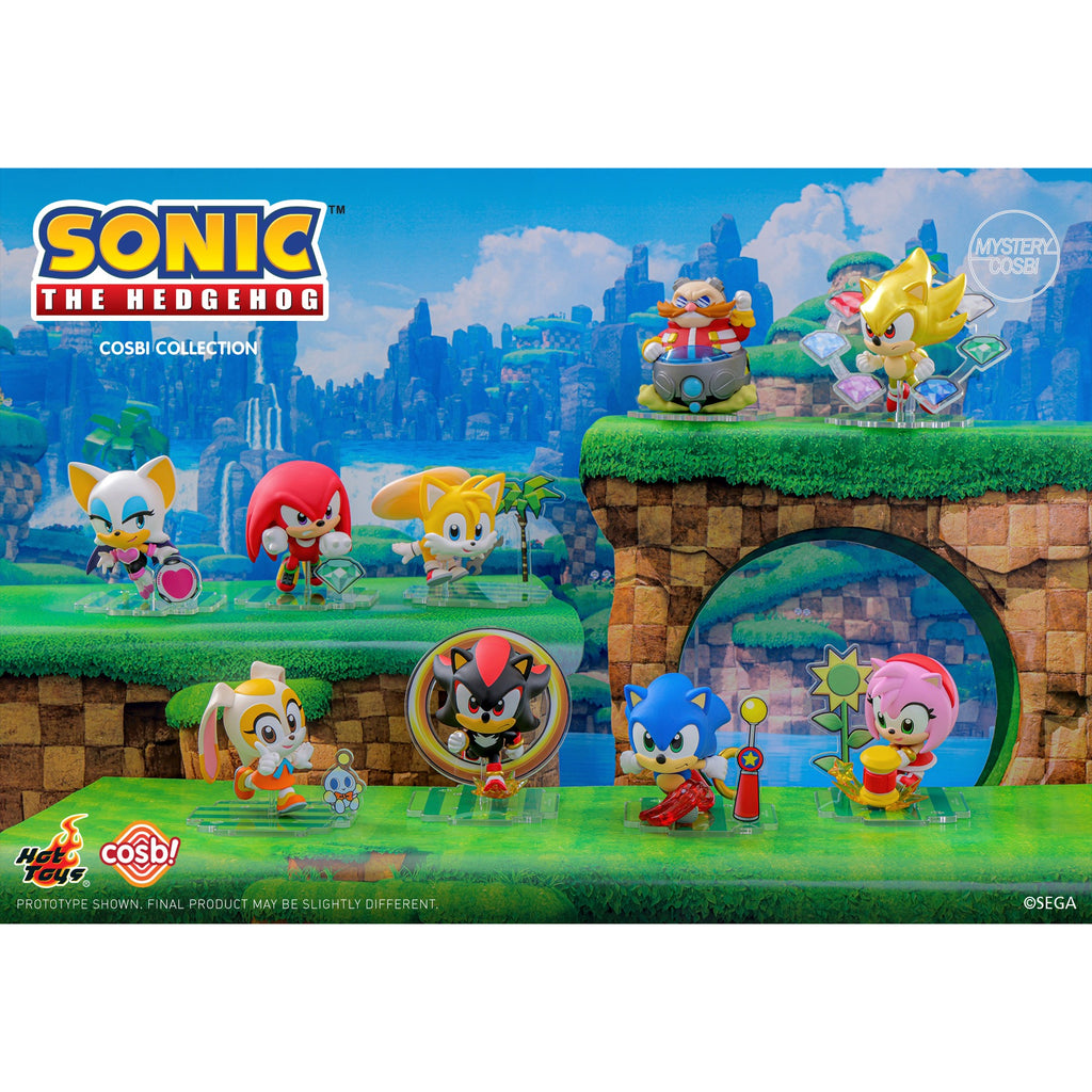 Hot Toys - Cosbi Bobble Head Collection - Sonic the Hedgehog Series (set of 8) 超音鼠 音速小子