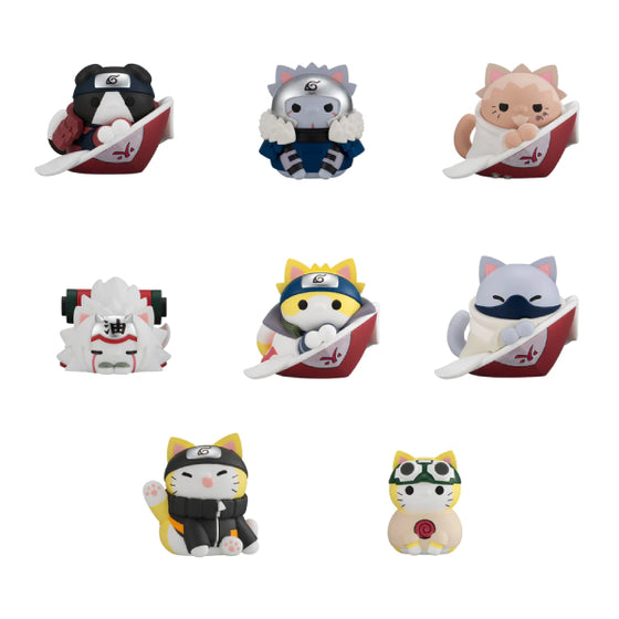 MEGA CAT PROJECT Naruto Shippuden Nyaruto The bond between master and disciple ver. (set of 8) 火影忍者 疾風傳