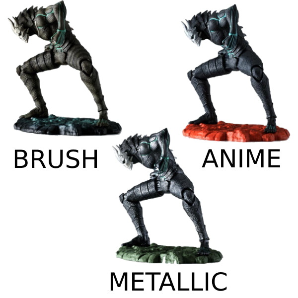 KAIJU NO. 8 figure (BRUSH / ANIME / METALLIC) 怪獸8號 卡夫卡 怪獸型態