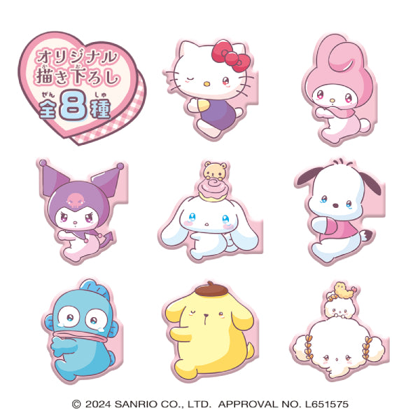 SANRIO CHARACTERS CLIP MAGNET W/O GUM (set of 8) 三麗鷗 夾 磁貼