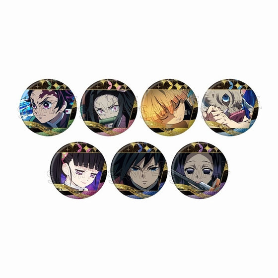 Demon Slayer Glitter Can Badge Vol.3 A (set of 7) 鬼滅之刃 襟章