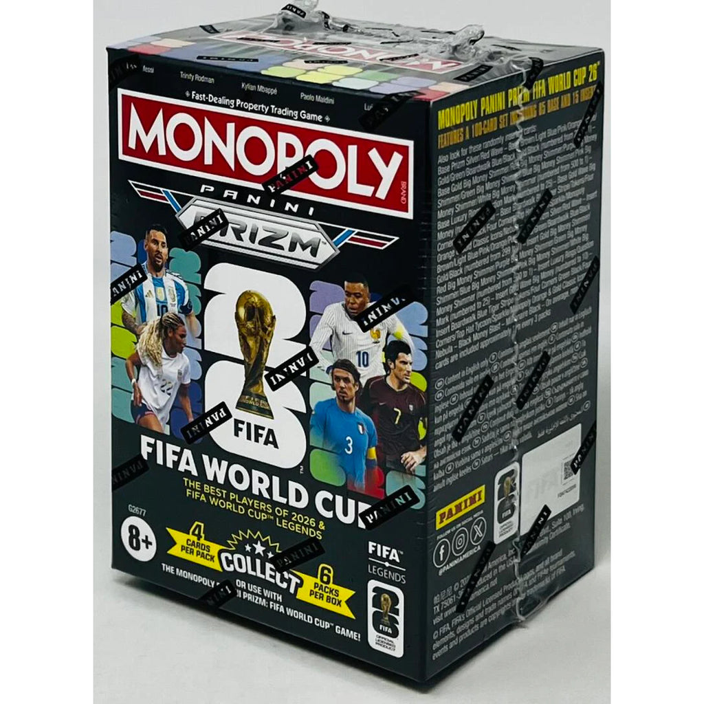 2026 Panini Prizm Monopoly FIFA World Cup Blaster Box 足球 世界盃 收藏卡牌