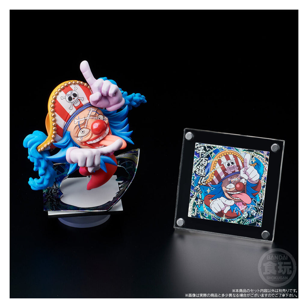 NIFORMATION FIGURE (MONKEY D. LUFFY / SHANKS / BUGGY / MARSHALL D. TEACH) W/O GUM  海賊王 路飛 撒古斯 巴奇 黑胡子