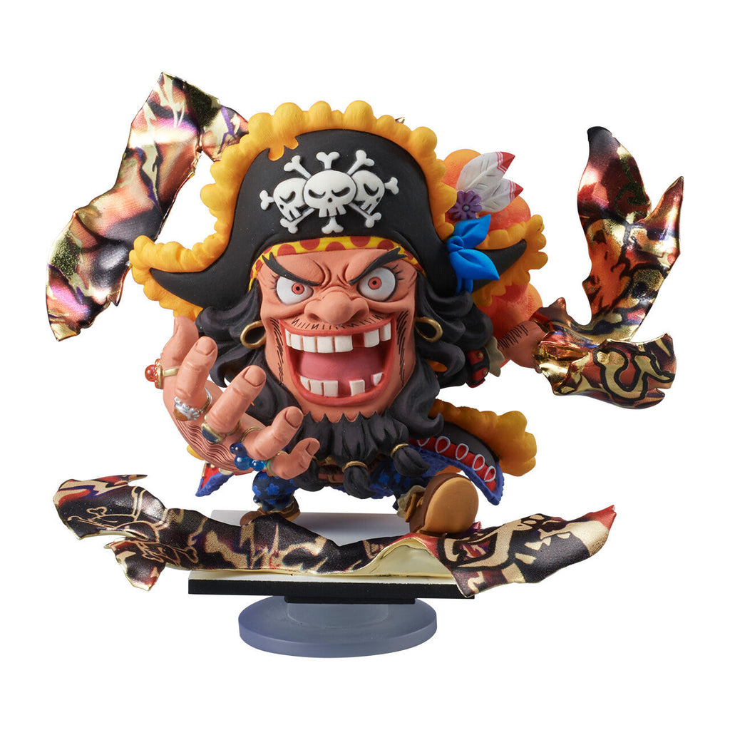 NIFORMATION FIGURE (MONKEY D. LUFFY / SHANKS / BUGGY / MARSHALL D. TEACH) W/O GUM  海賊王 路飛 撒古斯 巴奇 黑胡子