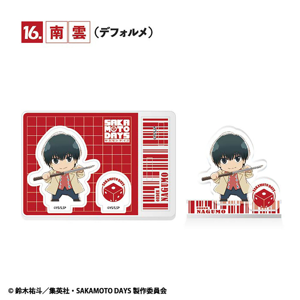 SAKAMOTO DAYS Acrylic stand (set of 20) 坂本日常