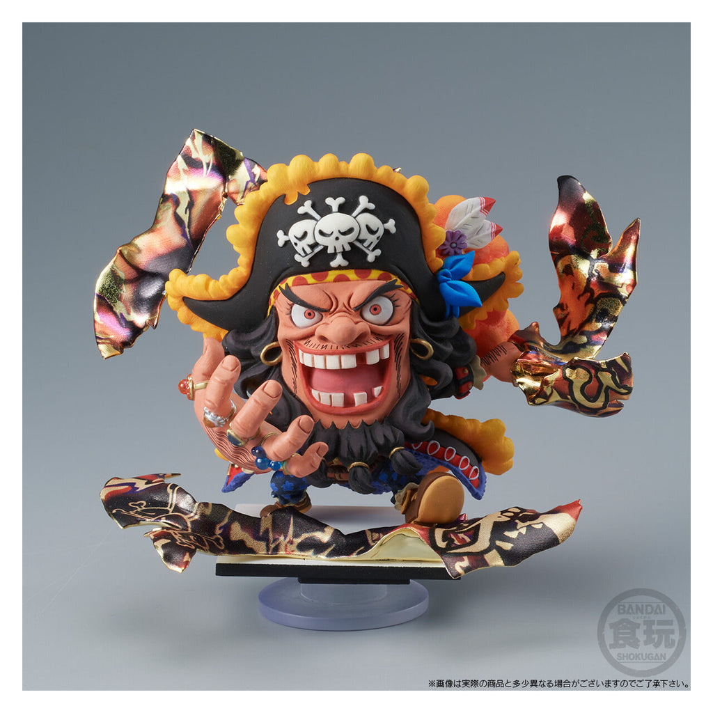NIFORMATION FIGURE (MONKEY D. LUFFY / SHANKS / BUGGY / MARSHALL D. TEACH) W/O GUM  海賊王 路飛 撒古斯 巴奇 黑胡子