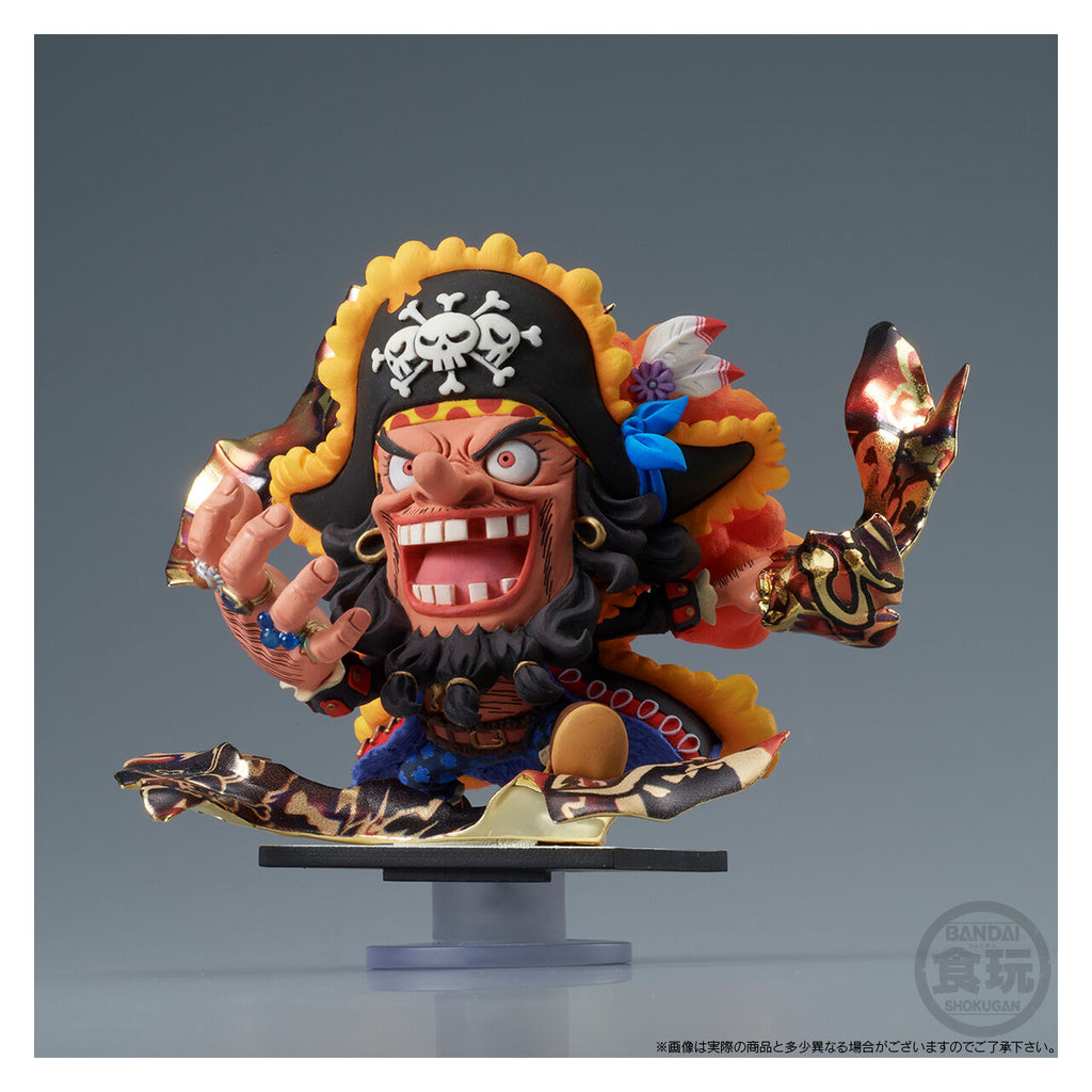 NIFORMATION FIGURE (MONKEY D. LUFFY / SHANKS / BUGGY / MARSHALL D. TEACH) W/O GUM  海賊王 路飛 撒古斯 巴奇 黑胡子