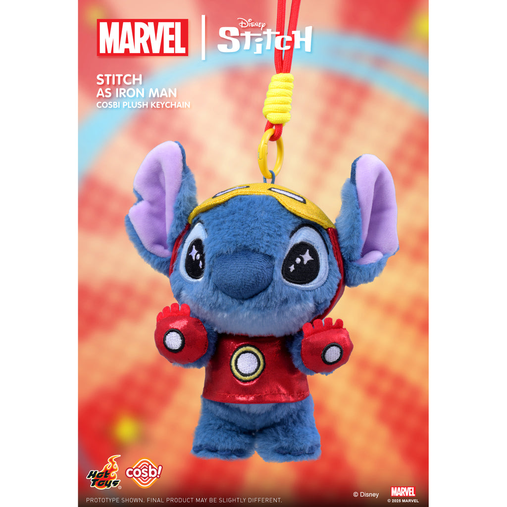 Marvel Stitch - Cosbi Plush Keychain Collection (box of 6) 史迪仔 史迪奇 扮嘢小魔星