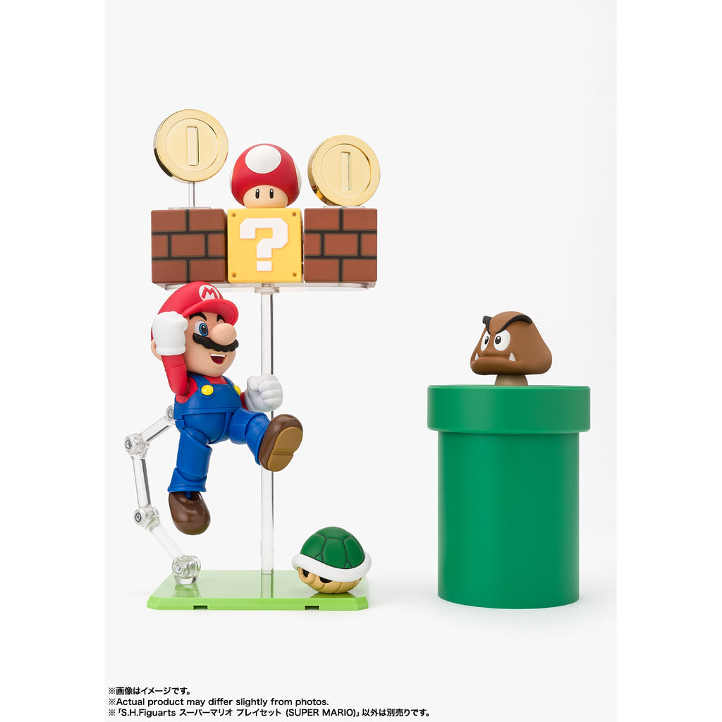 S.H.Figuarts SUPER MARIO PLAYSET (SUPER MARIO) 瑪利歐 瑪利奧 配件包
