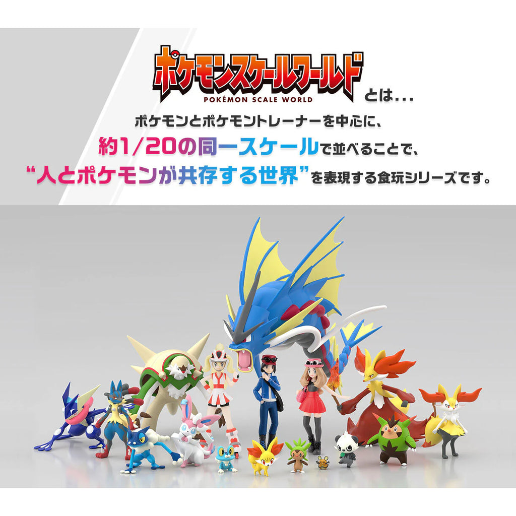 POKÉMON SCALE WORLD KALOS REGION MEGA GYARADOS W/O GUM 寵物小精靈 寶可夢 卡洛斯地區 MEGA 暴鯉龍