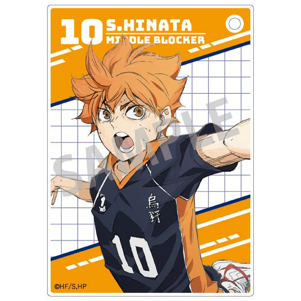 Haikyu!! Trading Acrylic Cards (set of 10) 排球少年 收藏卡