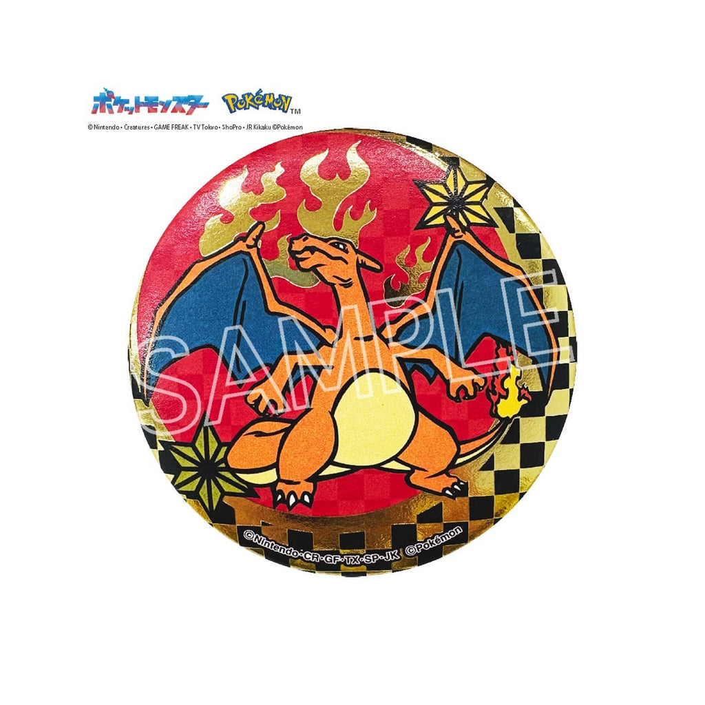 Pokemon Paper Cutting Series Foil Stamped Can Badge B (set of 6) 寵物小精靈 寶可夢 比卡超 襟章