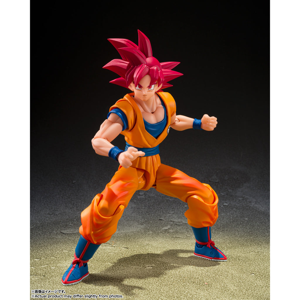 S.H.Figuarts SUPER SAIYAN GOD SON GOKU (GOD AURA) 龍珠 超級 撒亞人 神 孫 悟空
