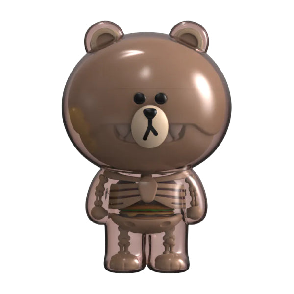 Funny Anatomy LINE Friends - (Brown / Sally) 解剖 (熊大 / 莎莉)
