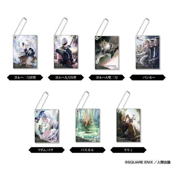 Slide Mirror NieR:Automata Ver1.1a (Set of 10) 尼爾 自動人形 鏡 鎖匙扣 吊飾 掛飾