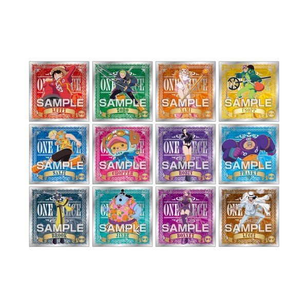 One Piece Sticker Collection Egghead Edition with Gum (pack of 20) 海賊王 貼紙