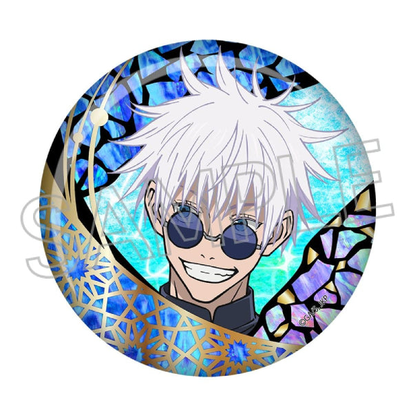 Twinkle Jujutsu Kaisen - Raden Style Series Gilding Can Badge (set of 6) 咒術迴戰 襟章 螺鈿風 五條悟 夏油傑