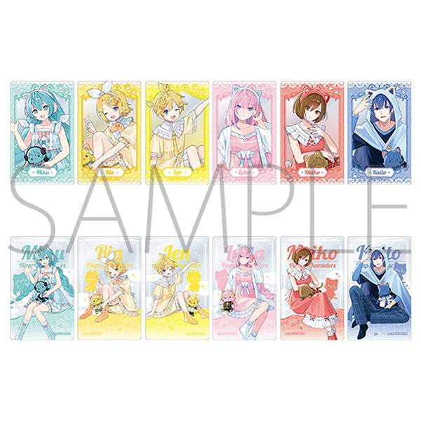 Hatsune Miku Series withCAT Clear Sheet Collection (pack of 6) 初音 未來