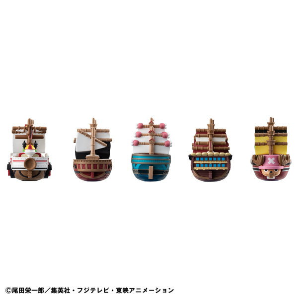 Yuracolle series ONE PIECE GRAND LINE collection Vol.3 (Box of 6) 海賊王 船