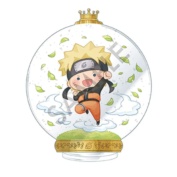 Globe Acrylic Stand NARUTO Shippuden Here we come with the shine Sparkling Entrance (set of 6) 火影忍者 鳴門 鳴人 佐助 春野櫻 畑鹿驚 卡卡西 鹿丸 我愛羅 立牌