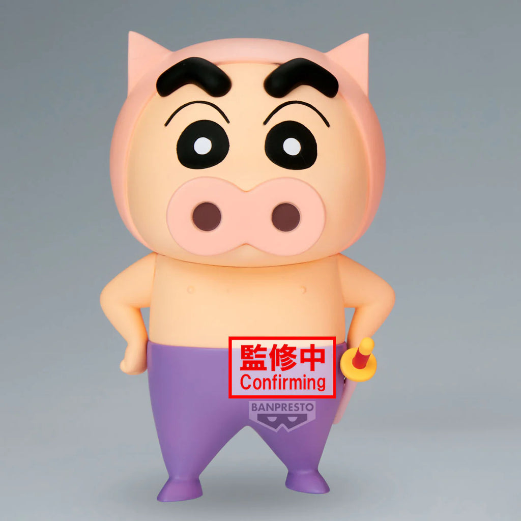 CRAYON SHINCHAN COSPLAY FIGURE (BURIBURI ZAEMON / WANI YAMA SAN) 蠟筆小新