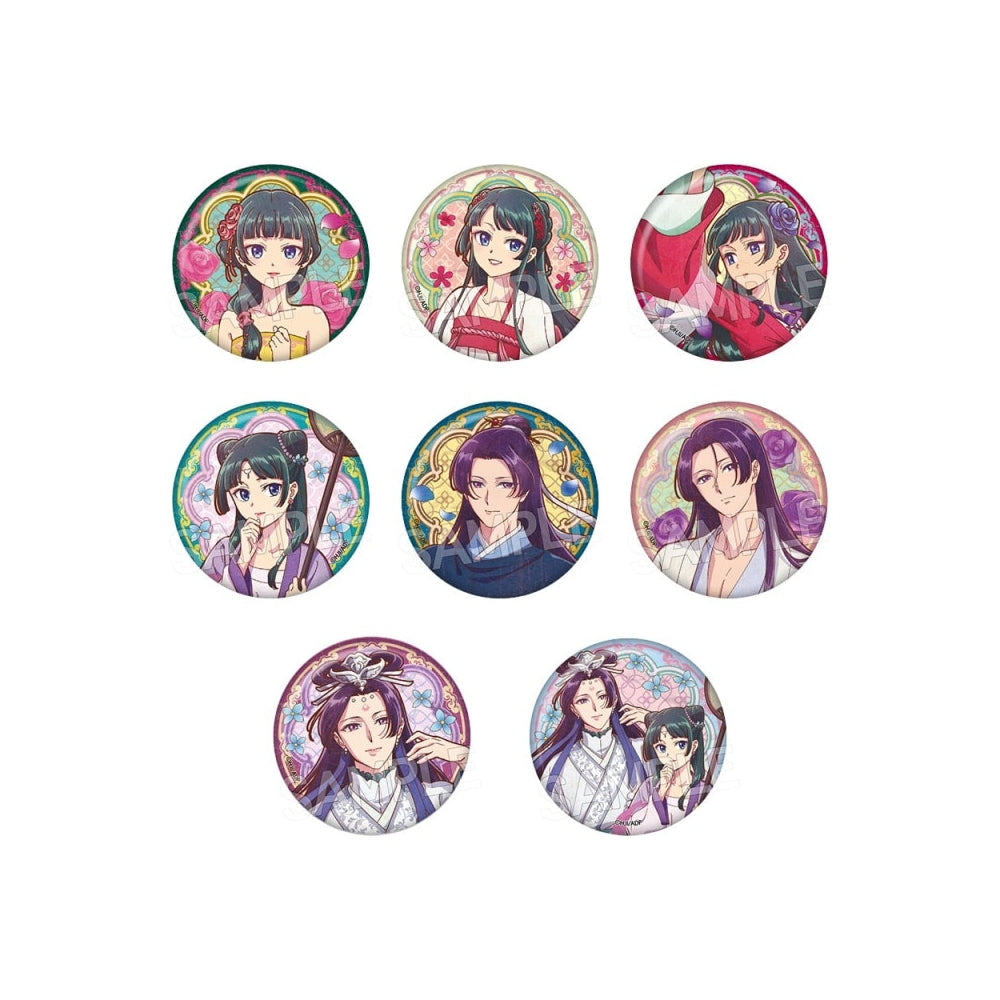 The Apothecary Diaries Vintage Can Badge Series Vol.2 (set of 8) 藥師少女的獨語 藥屋少女的呢喃 貓貓 壬氏 襟章