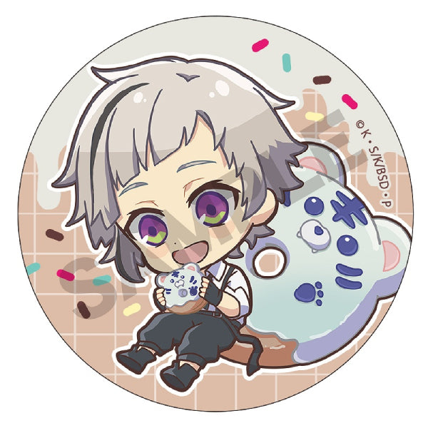 Bungo Stray Dogs Trading Can Badge Chara Peko Doughnut (Set of 8) 文豪野犬 襟章