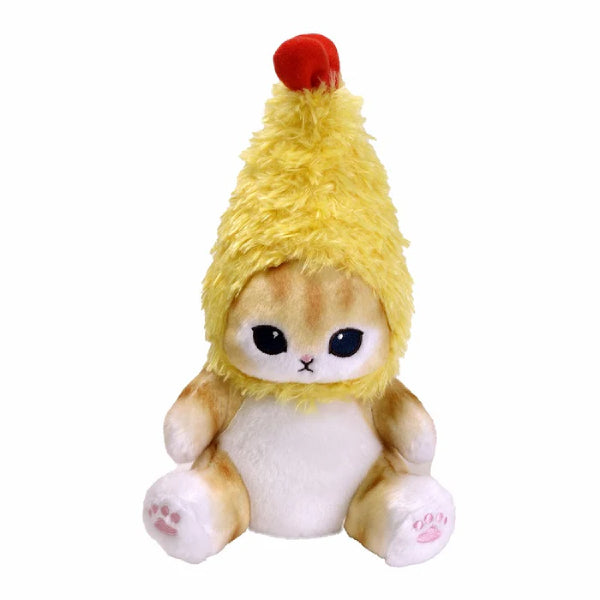 Mofusand Potetama stuffed toy (Ebinyan Gray / Ebinyan Beige / Samenyan Gray / Samenyan Beige) 貓 公仔