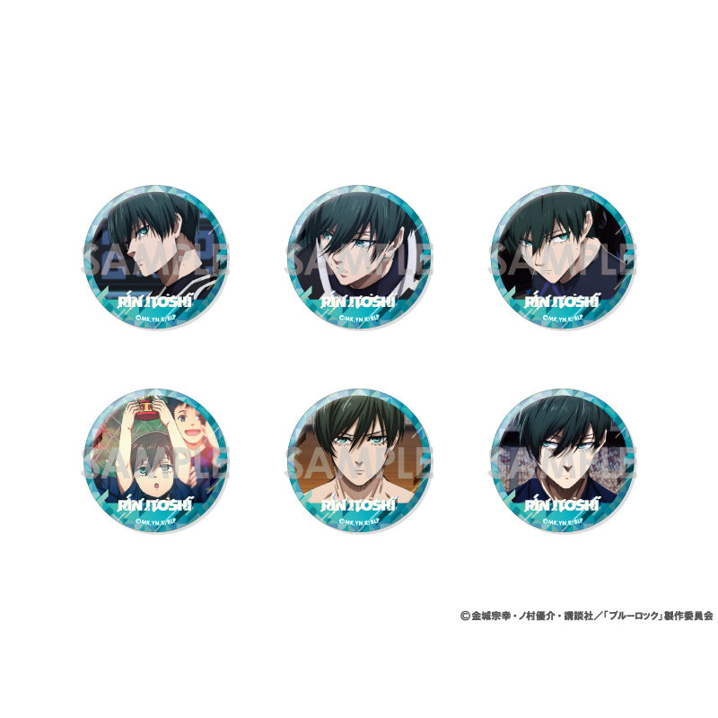 Blue Lock Can Badge Set 3 Selection of Rin Itoshi 藍色監獄 糸師凛 襟章