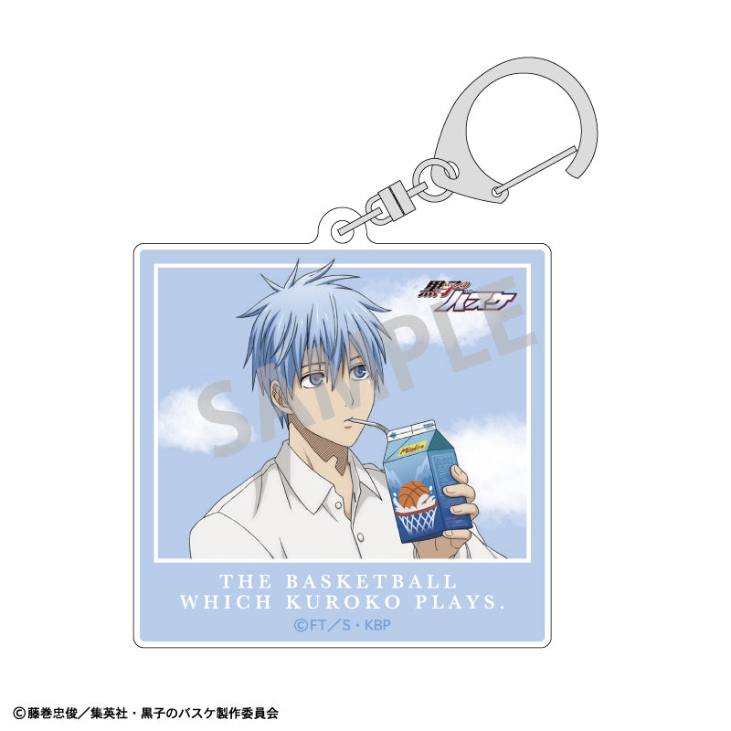 Kuroko's Basketball Trading acrylic key chain - packed juice (set of 8) 黑子的籃球 幻影籃球王 掛飾