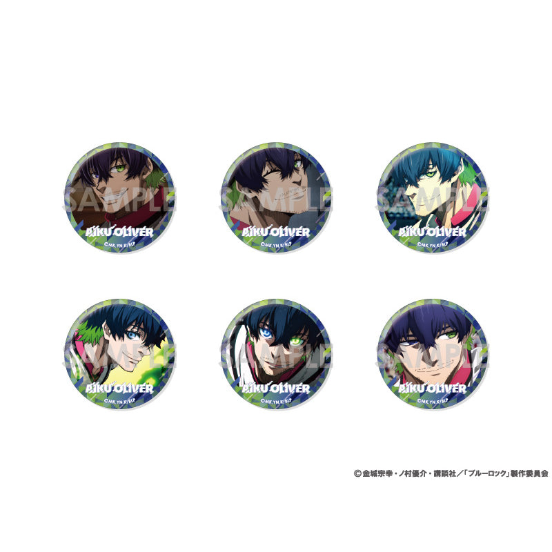 Blue Lock Can Badge Set 3 Selection of Oliver Aiku 藍色監獄 奥利弗·爱空 襟章