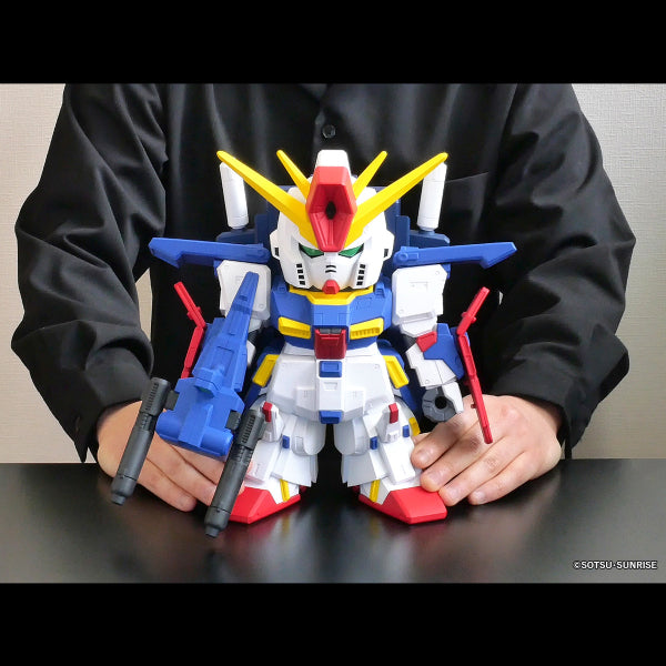 Jumbo sofbi figure SD Gundam ZZ Gundam 機動戰士 ZZ高達 double zeta