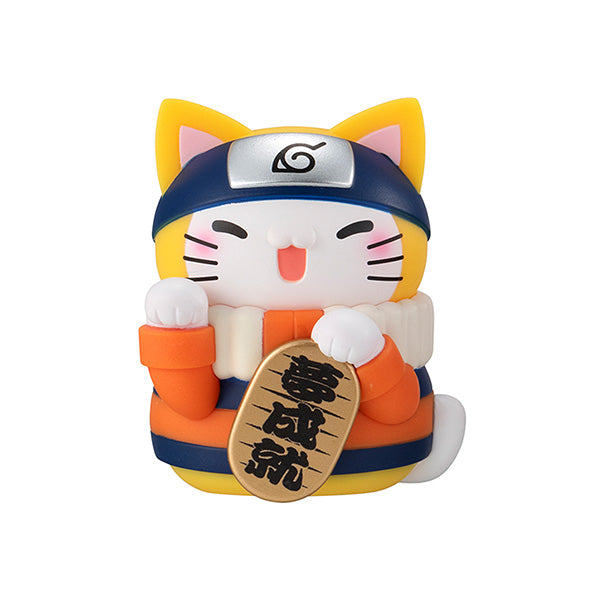 MEGA CAT PROJECT NARUTO Nyaruto! Beckoning cat FORTUNE One more time ! (set of 6) 火影忍者 招財猫