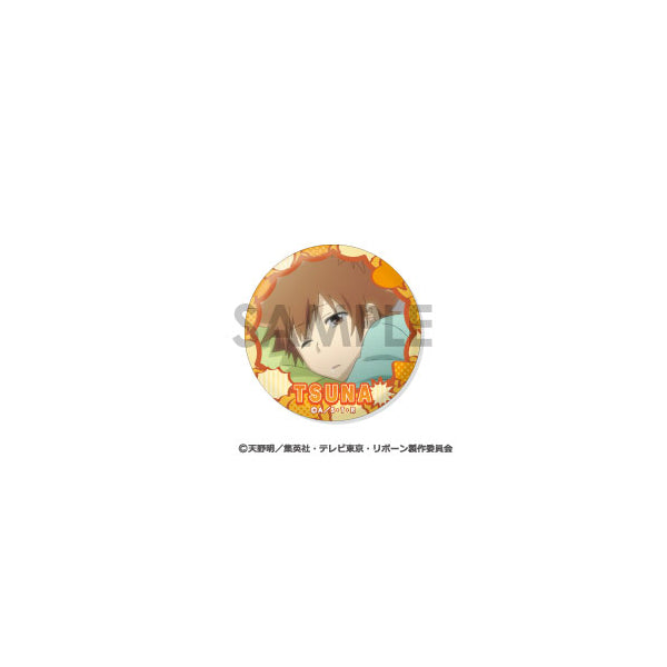 Katekyo Hitman Reborn! Tsunayoshi Sawada Selection Can Badge Set 家庭教師 襟章 沢田 綱吉