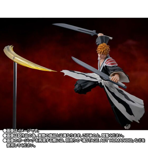 S.H.Figuarts ICHIGO KUROSAKI DUAL ZANGETSU 漂靈 死神 千年血戰 黑崎一護 二刀斬月 shf