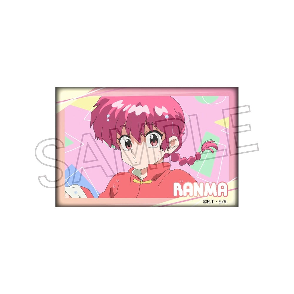 Ranma 1/2 Square Can Badge (set of 6) 亂馬 襟章 徽章
