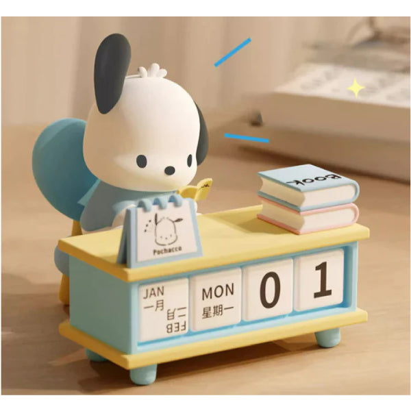 Sanrio characters School Dairy Series Display (Pochacco/ KUROMI) PC狗 可羅米 日曆