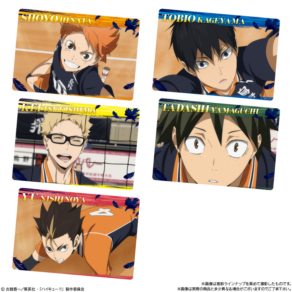 Haikyu!! Wafer 6 (pack of 20) 排球少年 餅卡 食玩