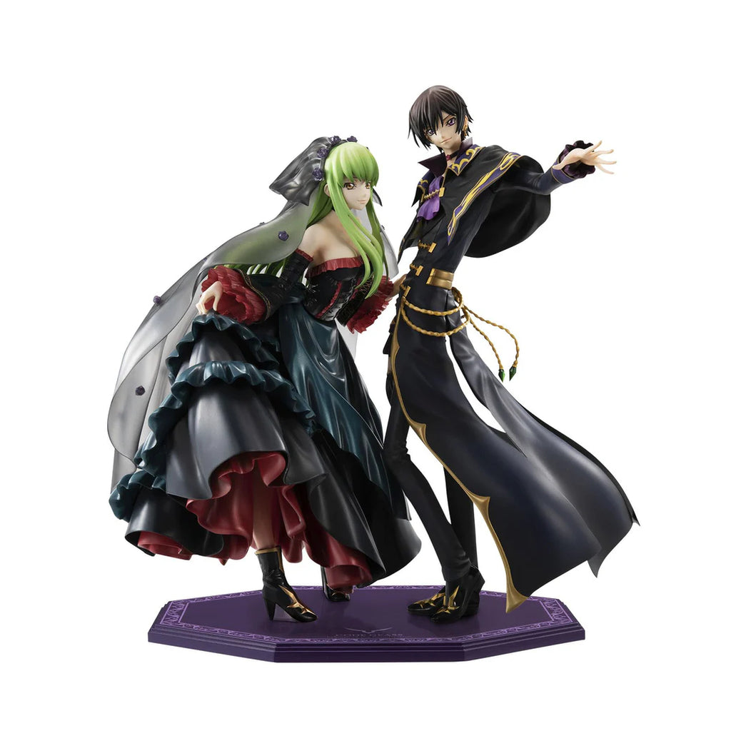 Precious G.E.M. Series Code Geass Lelouch of the Rebellion Ｌ.Ｌ. ＆ Ｃ.Ｃ. set [20th Anniversary] 叛逆 的 魯魯修