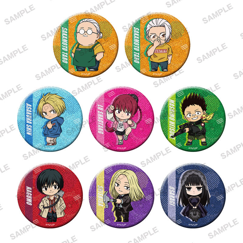 SAKAMOTO DAYS Kirakira Can Badge Vol.2 (set of 8) 坂本日常 坂本太郎