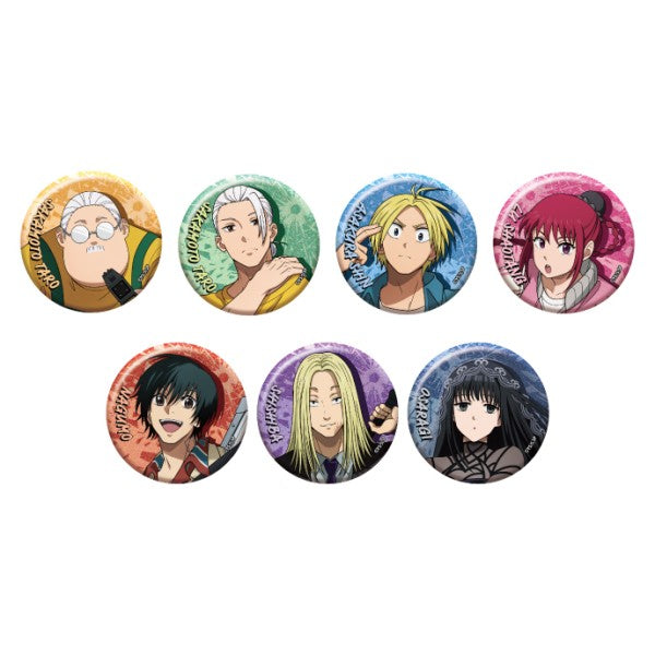 SAKAMOTO DAYS Glittery Can Badge Collection (set of 7) 坂本 日常