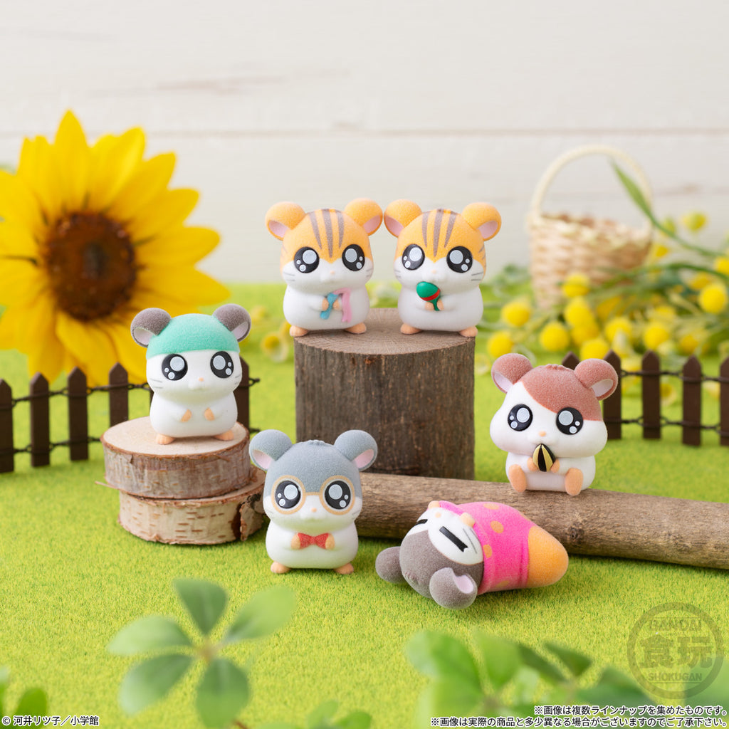 THE FLUFFY HAMTARO DOLL 2 (Set of 6) 哈姆太郎