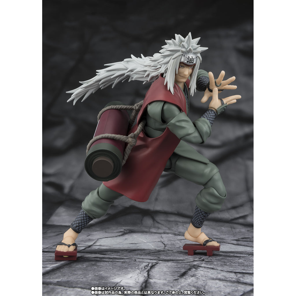 S.H.Figuarts JIRAIYA -Hidden Leaf Heroic Master Sage- (Sage Mode Set) 火影忍者 自來也