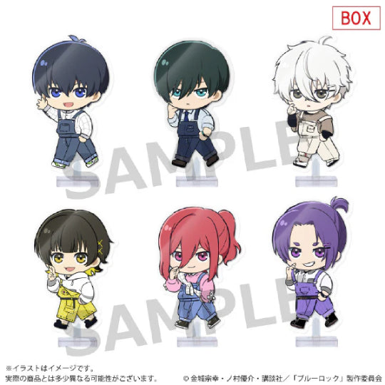 Acrylic Doll Blind BOX - BLUE LOCK Vol.1 SET (Set of 6) 藍色監獄