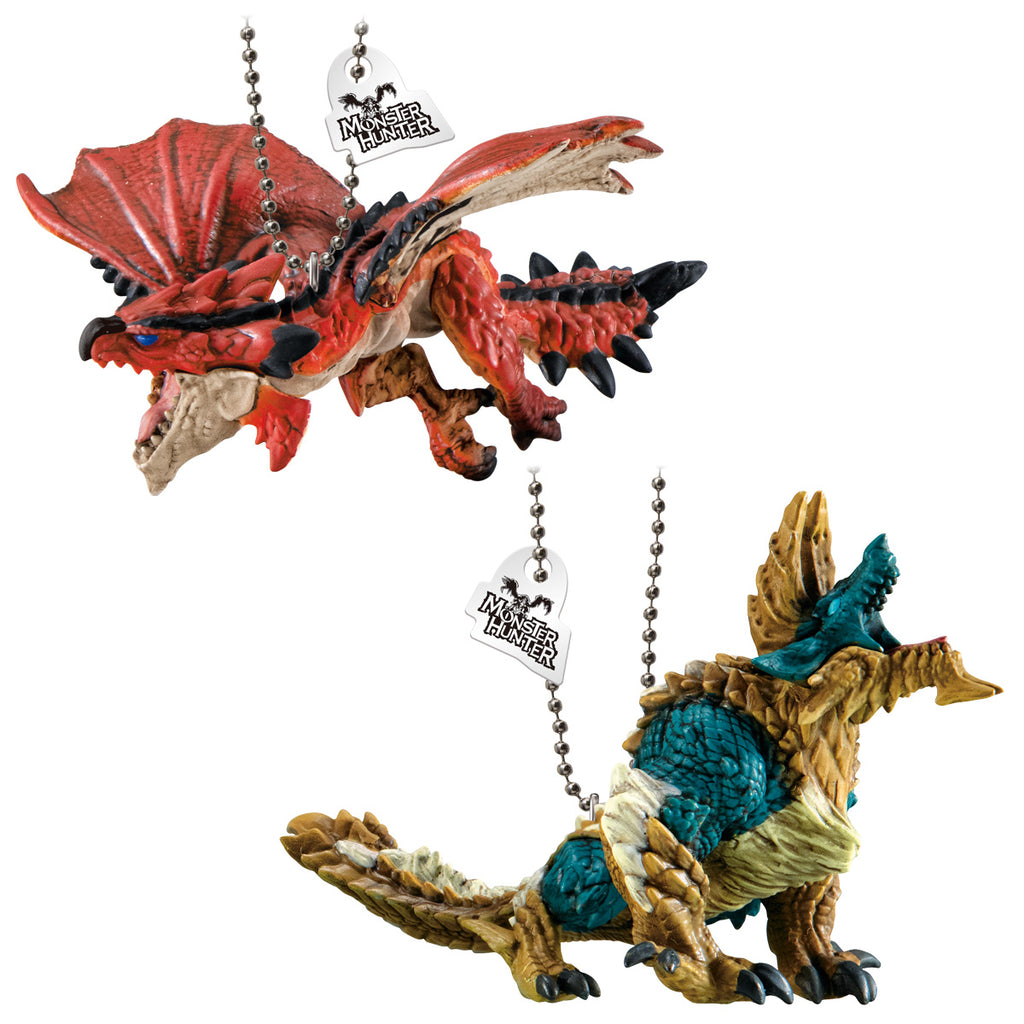 MONSTER HUNTER MASCOT CHARM COLLECTION W/O GUM (pack of 10) 芒亨 魔物獵人 怪物獵人 吊飾