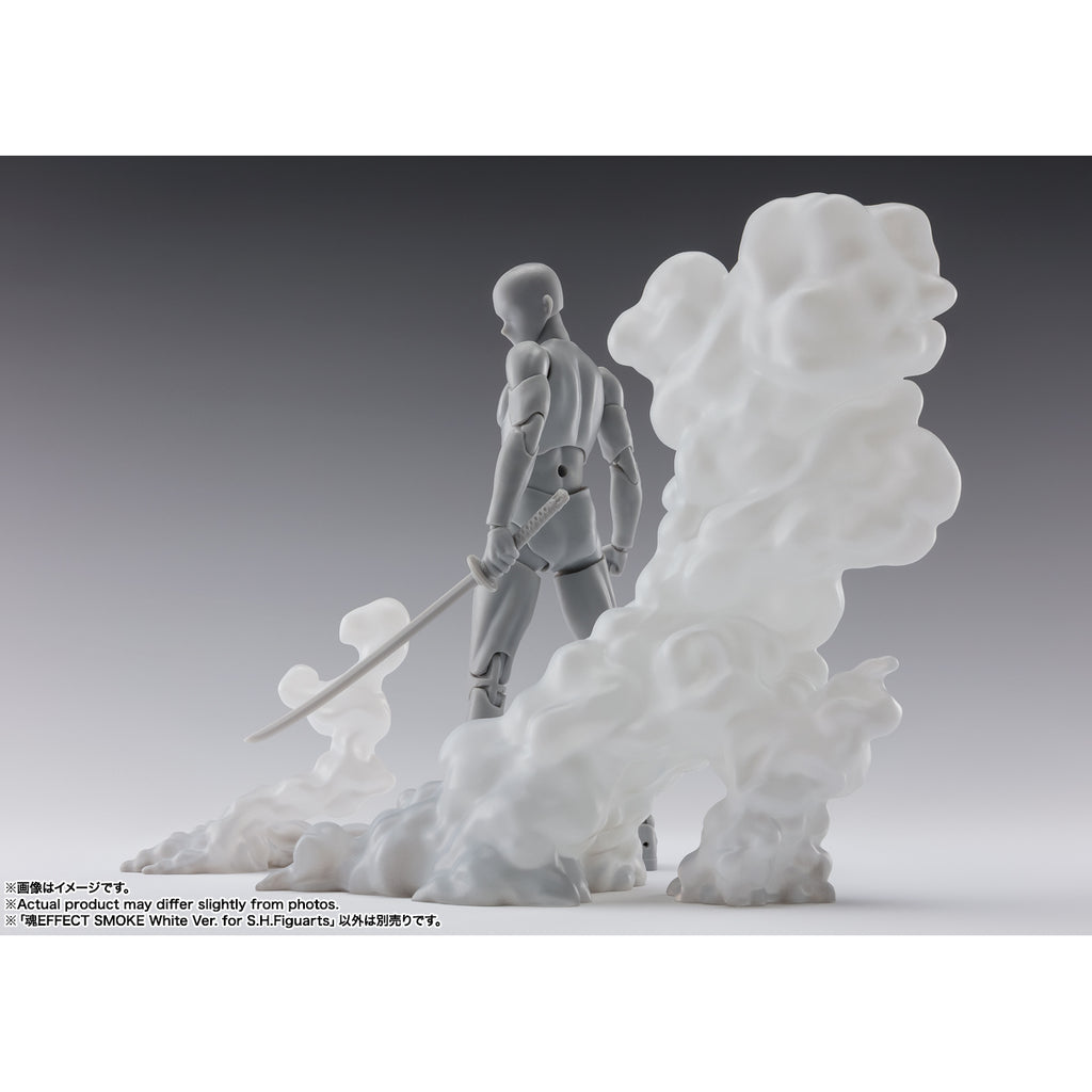 TAMASHII EFFECT SMOKE White Ver. for S.H.Figuarts (2026 Jun resale ver.) 氣團 特效 配件
